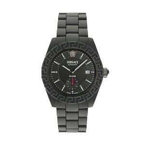 Versace Black Ceramic Dress Men's Watch